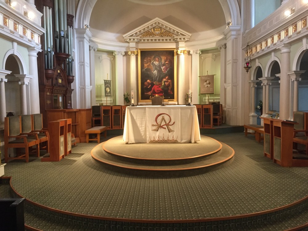 Inside St James